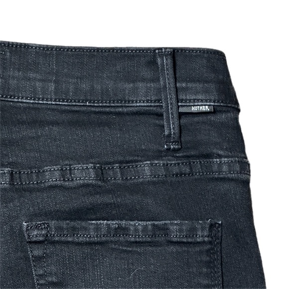 Mother The Hustler Ankle Fray In Black Not Guilty Size 28 - Picture 10 of 14